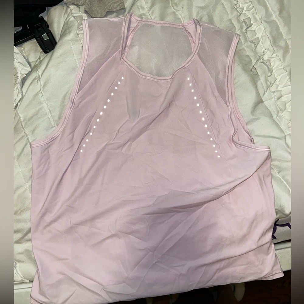 Baby Pink Lululemon tank top